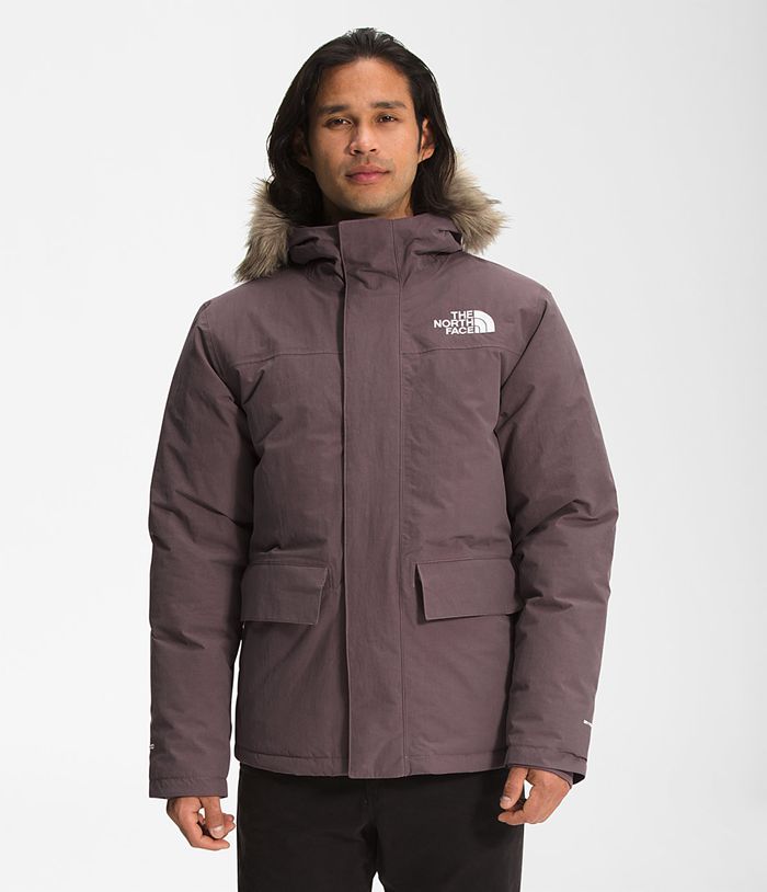 The North Face Winterjas Heren Arctic Parka MNOF26350 - Donkerpaars